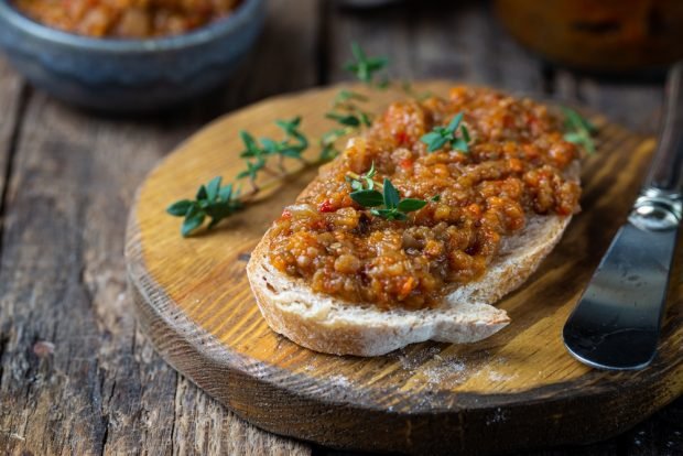 Eggplant caviar with pepper – a simple and delicious recipe, how to cook step by step