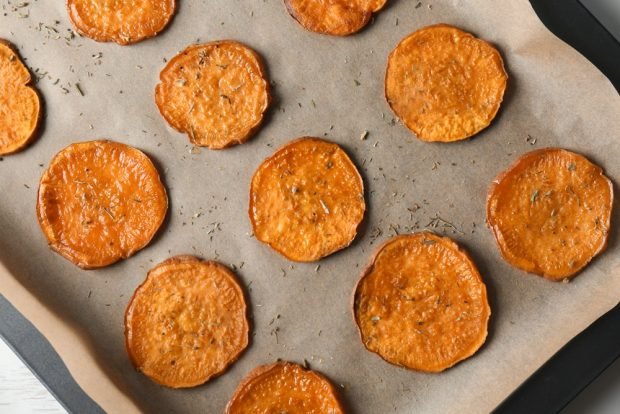 Sweet potato chips – a simple and delicious recipe how to cook step by step