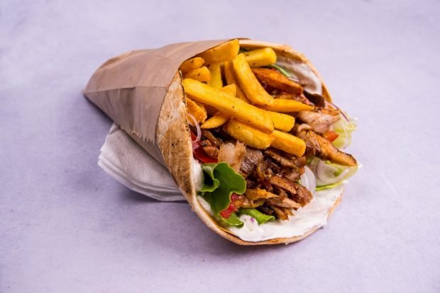 Shawarma with potatoes is a simple and delicious recipe, how to cook step by step