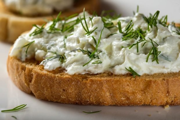 Cottage cheese spread for sandwiches is a simple and delicious recipe, how to cook step by step