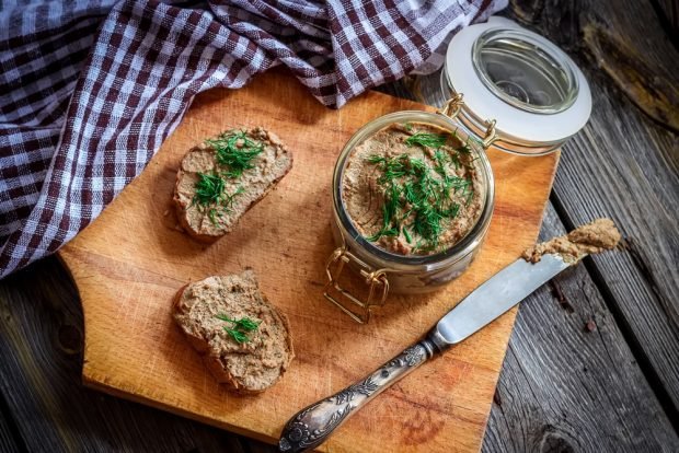 Beef liver pate at home