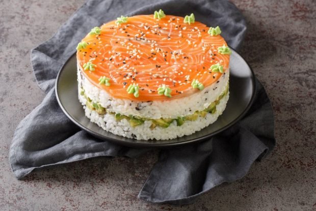 Philadelphia Sushi Cake 