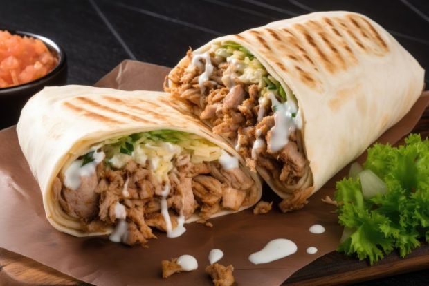 Shawarma in Arabic 