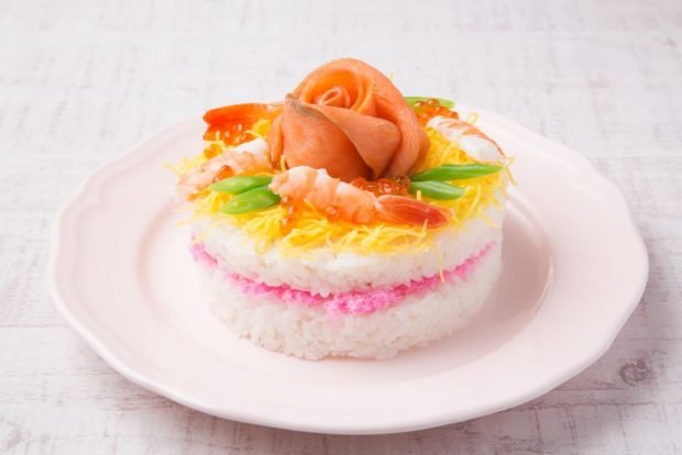 Snack sushi cake