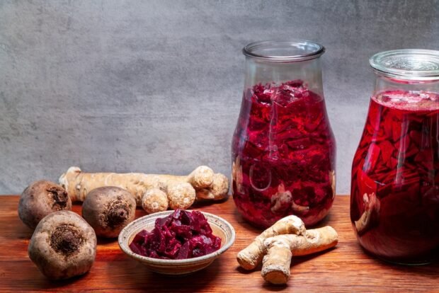 Pickled beetroot with horseradish is a simple and delicious recipe, how to cook step by step