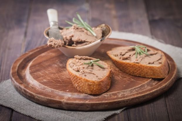 Rabbit liver pate at home