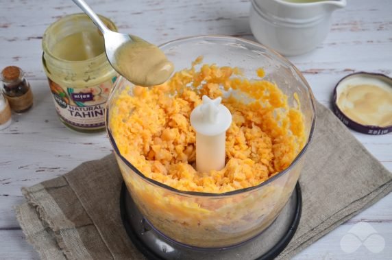 Classic chickpea hummus: photo of recipe preparation, step 4