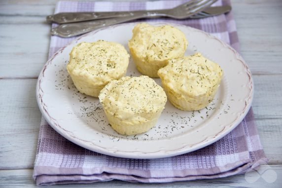 Steamed chicken fillet souffle: photo of recipe preparation, step 5