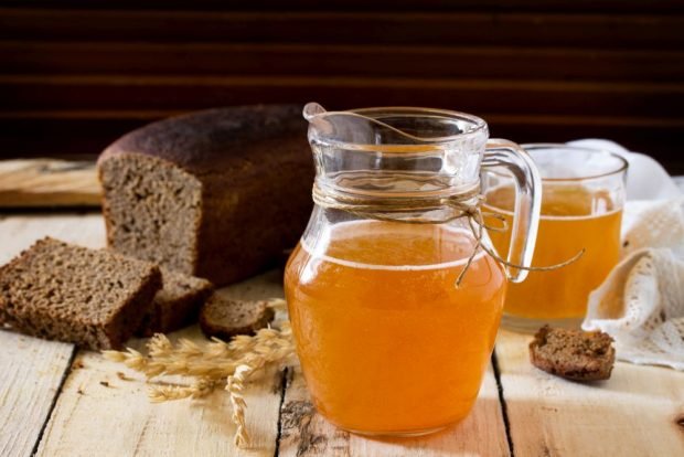 Kvass from oats at home 