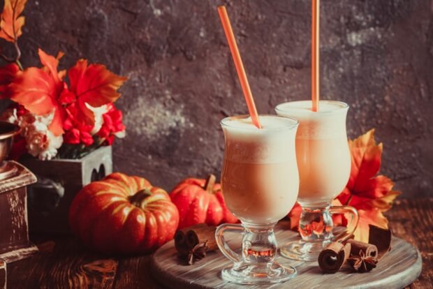 Pumpkin milkshake 