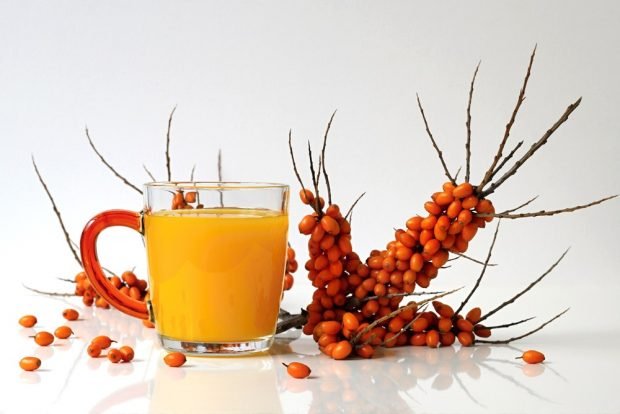 Sea buckthorn juice at home