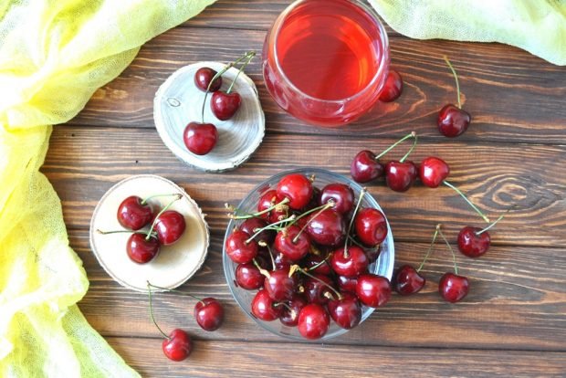 Cherry compote – a simple and delicious recipe, how to cook step by step