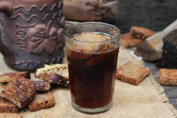 Kvass with coffee