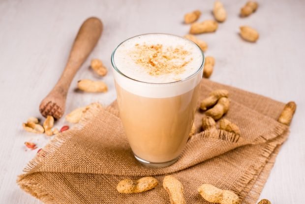 Peanut latte – a simple and delicious recipe, how to cook step by step