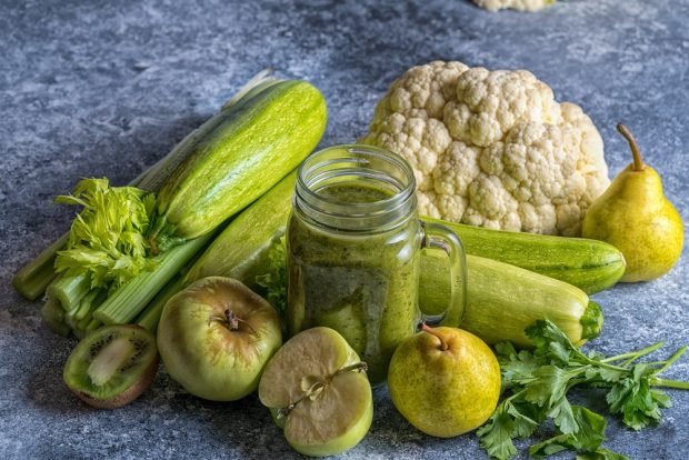 Smoothie with cauliflower for blender