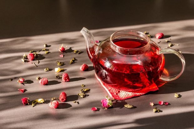 Raspberry tea 