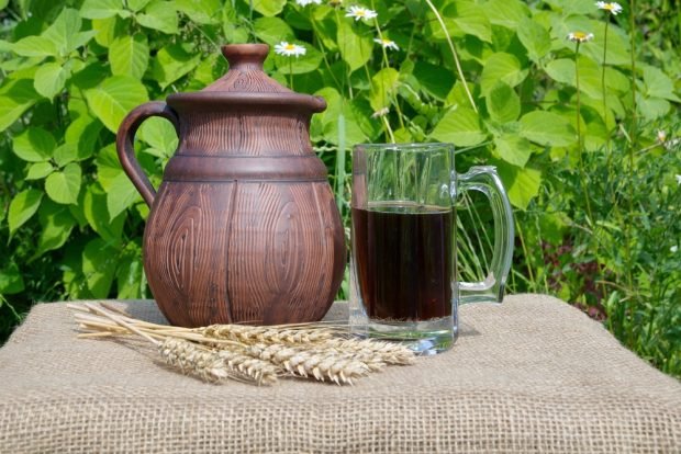 Instant coffee kvass