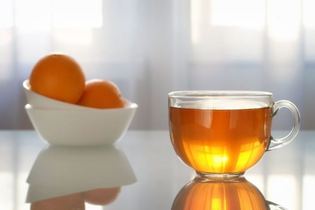 Orange tea is a simple and delicious recipe, how to cook step by step