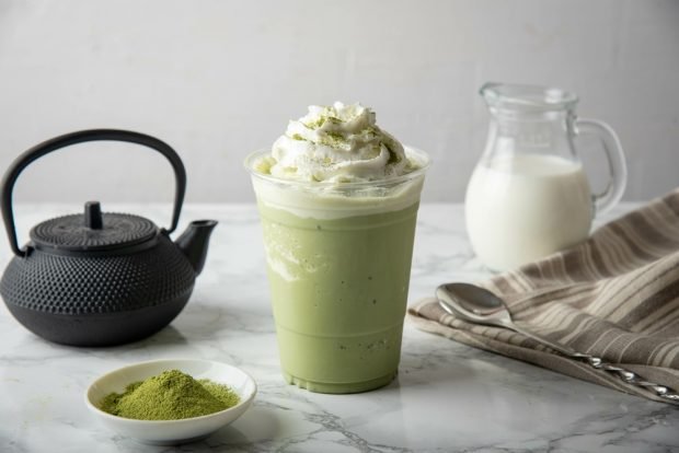 Matcha frappe 