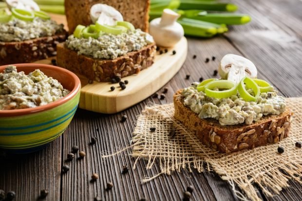 Mushroom spread for sandwiches