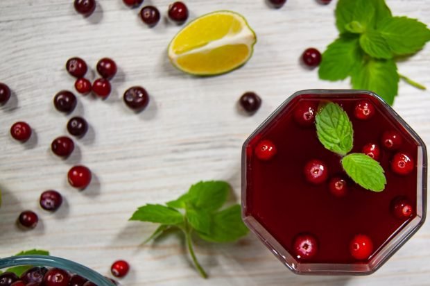 Cranberry jelly from frozen cranberries