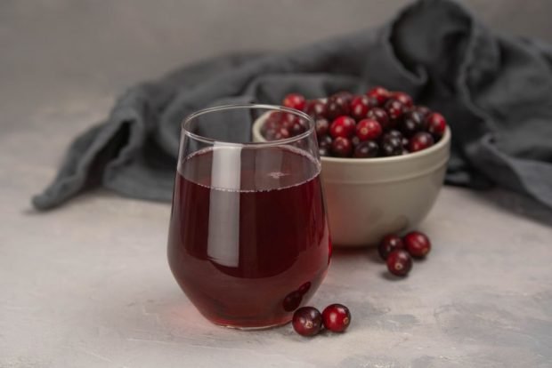 Cranberry compote 