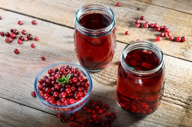 Cranberry juice – a simple and delicious recipe, how to cook step by step