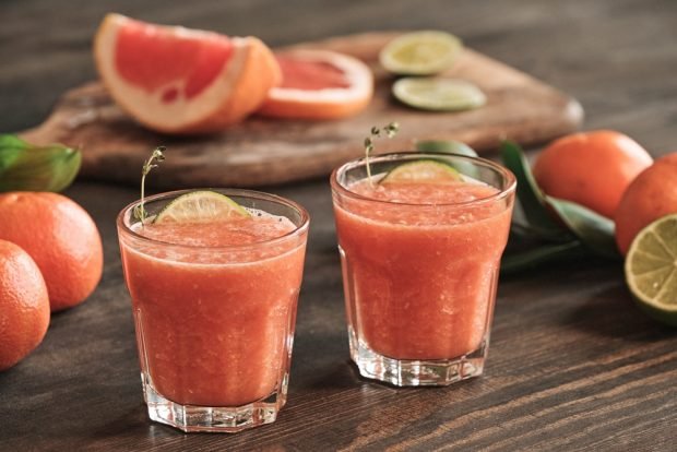 Grapefruit smoothie 