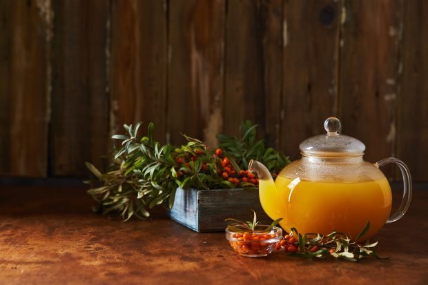 Sea buckthorn tea is a simple and delicious recipe, how to cook step by step