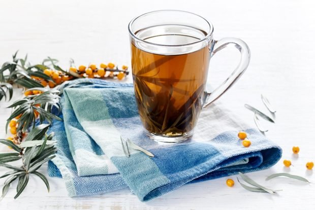 Green tea with sea buckthorn 