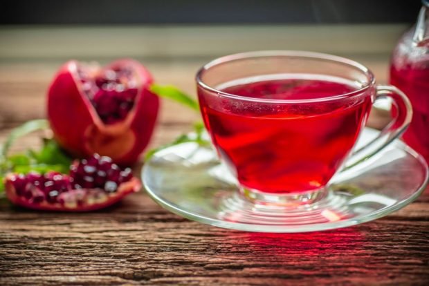 Pomegranate tea 