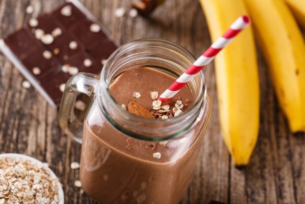 Chocolate smoothie 