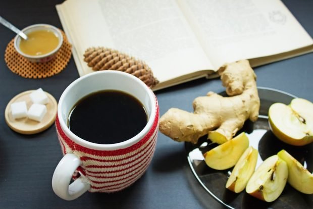 Coffee with ginger