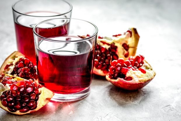 Pomegranate juice 