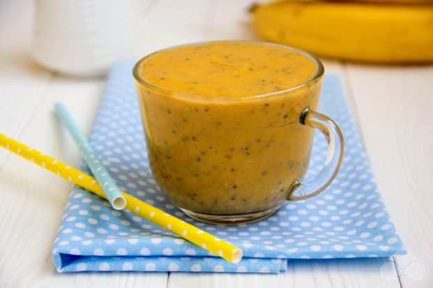 Pumpkin smoothie with chia seeds – a simple and delicious recipe with photos (step by step)