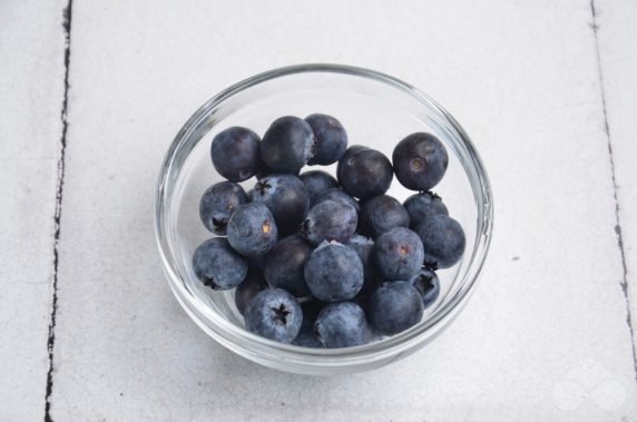 Blueberry mojito : photo of recipe preparation, step 2