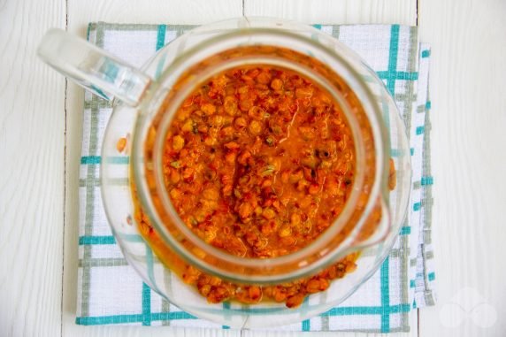 Sea buckthorn tea with orange and lemon: photo of recipe preparation, step 2