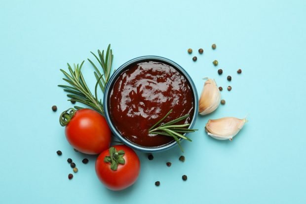 Barbecue sauce with soy sauce