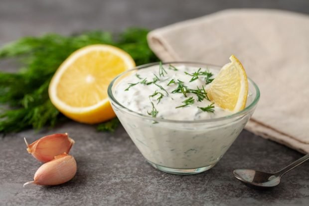 Marinade for champignons on the grill with mayonnaise