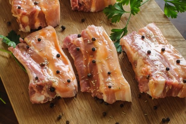 Marinade for pork ribs on the grill is a simple and delicious recipe, how to cook step by step