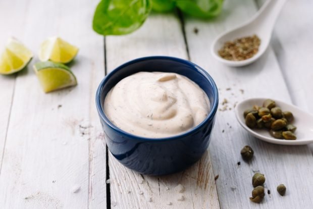 Homemade mayonnaise without eggs 