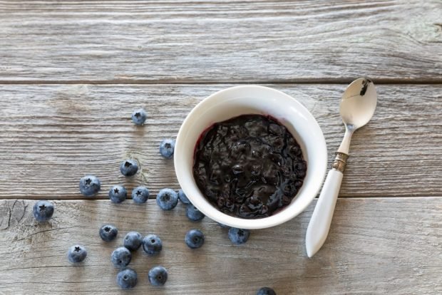 Blueberry sauce for meat 
