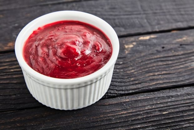 Cranberry sauce for meat 