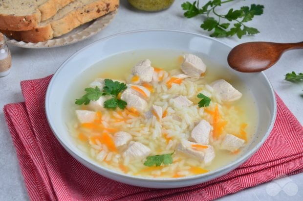 Dietary rice soup without potatoes – a simple and delicious recipe with photos (step by step)