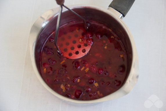 Cranberry sauce: photo of recipe preparation, step 6