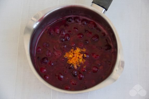 Cranberry sauce: photo of recipe preparation, step 5