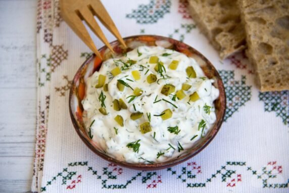 Homemade tartar sauce: photo of recipe preparation, step 5