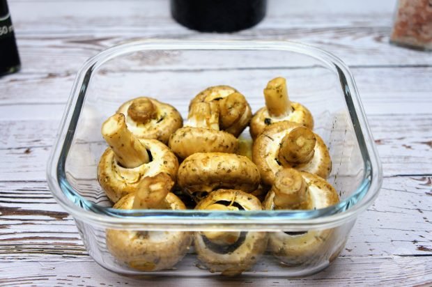 Marinade for champignons on the grill with soy sauce – a simple and delicious recipe with photos (step-by-step)