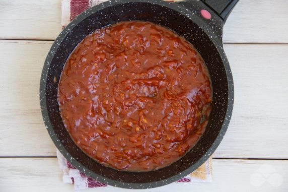 Barbecue sauce with smoked paprika: photo of recipe preparation, step 4