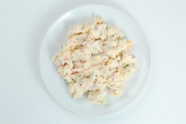 White crab salad 